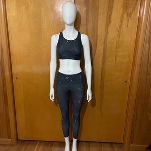 Victoria’s Secret Sport Outfit Bra - Medium & Leggings - Small Galaxy Planet